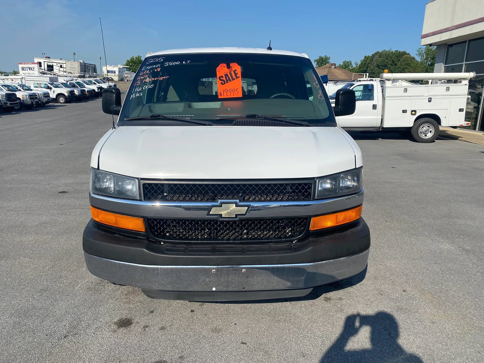 Used 2015 Chevrolet Express 3500 LT w/ LT Preferred Equipment Group RWD image 2