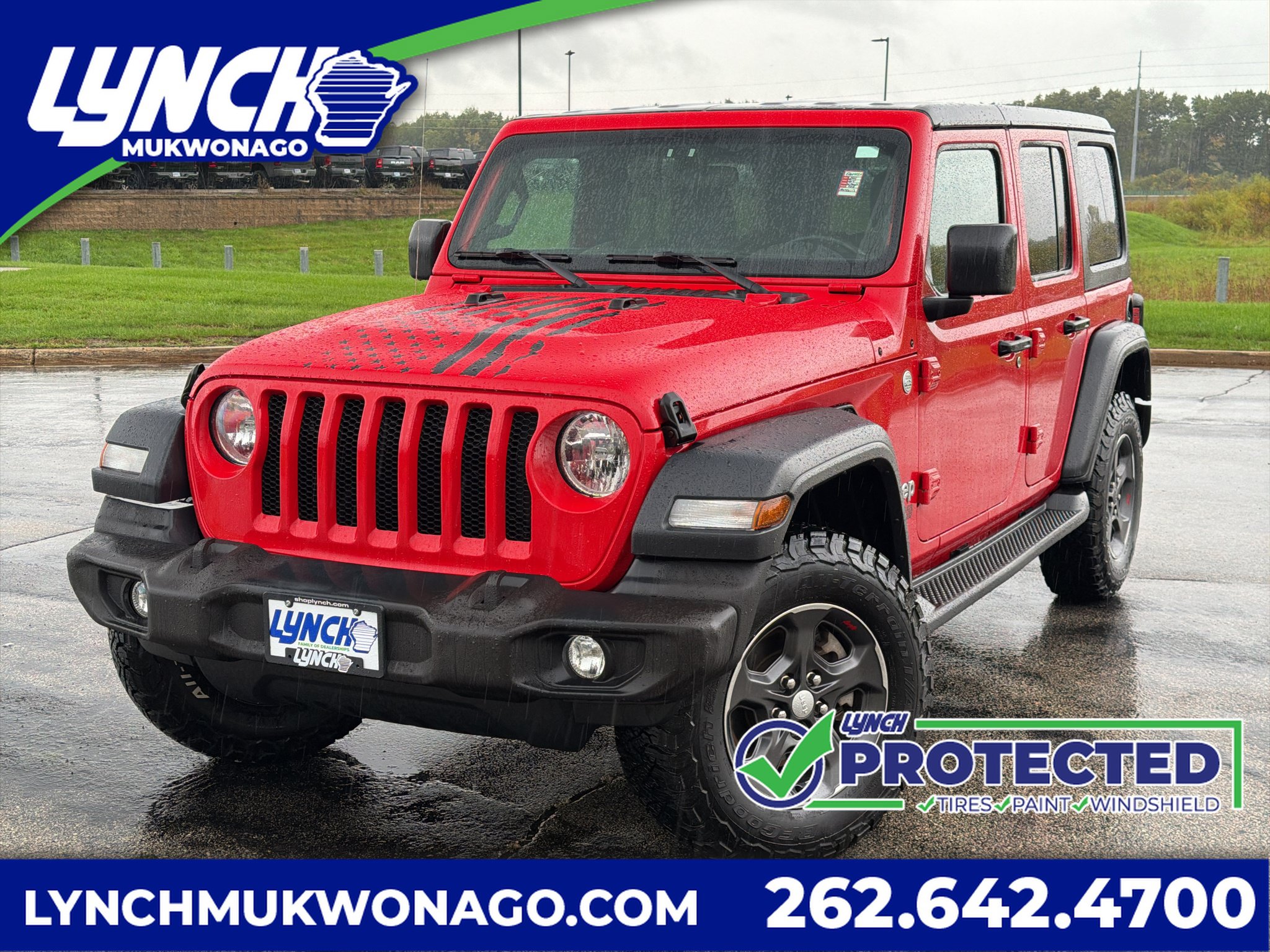 Used 2021 Jeep Wrangler Unlimited Sport AWD/4WD image 1