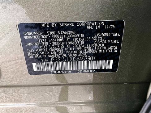 New 2025 Subaru Forester Touring image 18