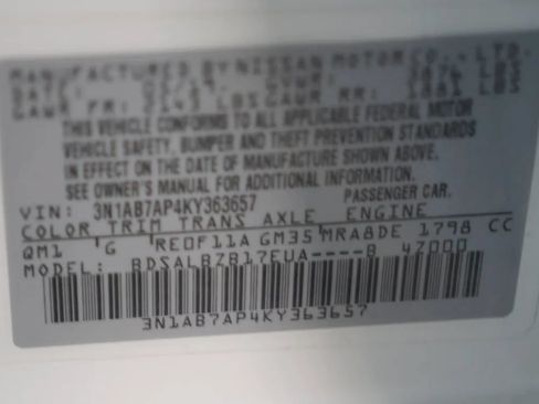Used 2019 Nissan Sentra S FWD image 14
