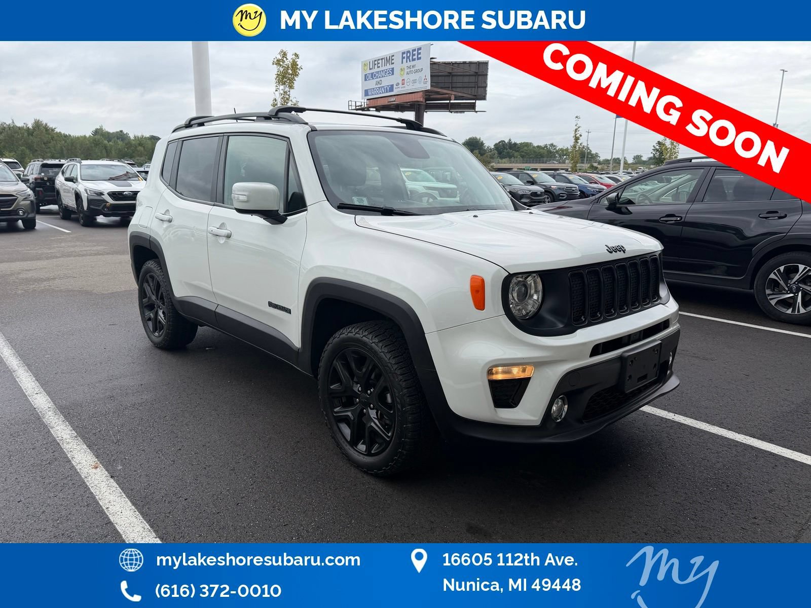 Used 2019 Jeep Renegade Altitude w/ UConnect 8.4 Nav Group AWD/4WD 360° Tour