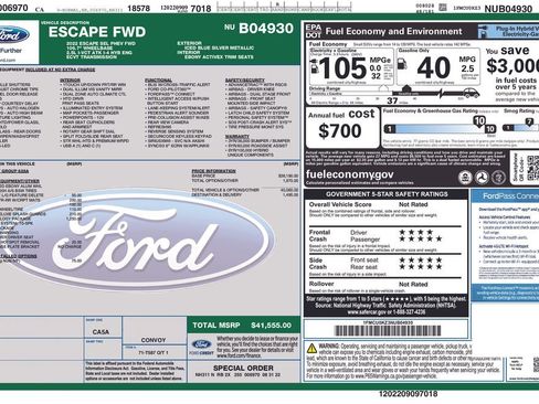 Certified 2022 Ford Escape SEL w/ Technology Package image 3