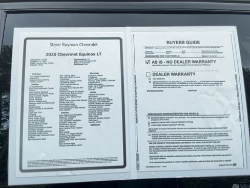 Used 2025 Chevrolet Equinox LT w/ Convenience Package II FWD image 27
