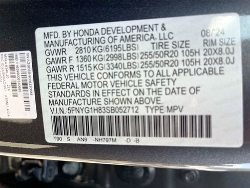 Used 2025 Honda Pilot Elite image 35