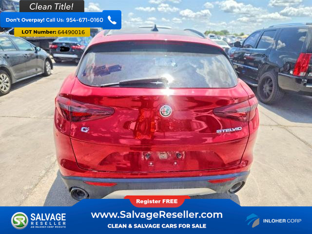 Used 2018 Alfa Romeo Stelvio Sport w/ Quick Order Package 22J Sport AWD/4WD image 8