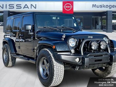 Used 2015 Jeep Wrangler Unlimited Sahara w/ Max Tow Package image 1