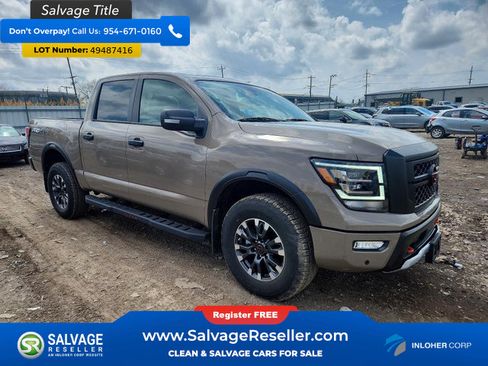 Used 2024 Nissan Titan PRO-4X w/ Pro-4x Convenience Package AWD/4WD image 5