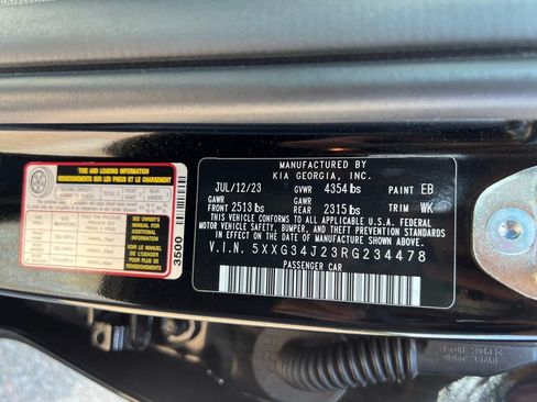 Used 2024 Kia K5 EX w/ EX Premium Package FWD image 31