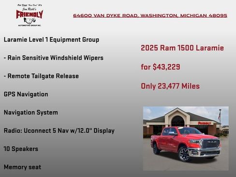 Used 2025 RAM 1500 Laramie image 5