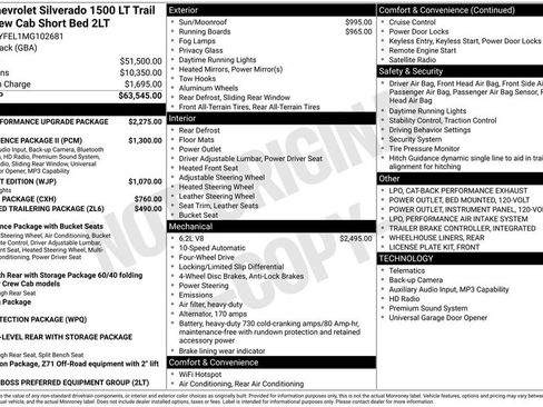 Used 2021 Chevrolet Silverado 1500 LT Trail Boss AWD/4WD image 6