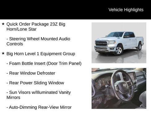 Used 2019 RAM 1500 Big Horn image 6