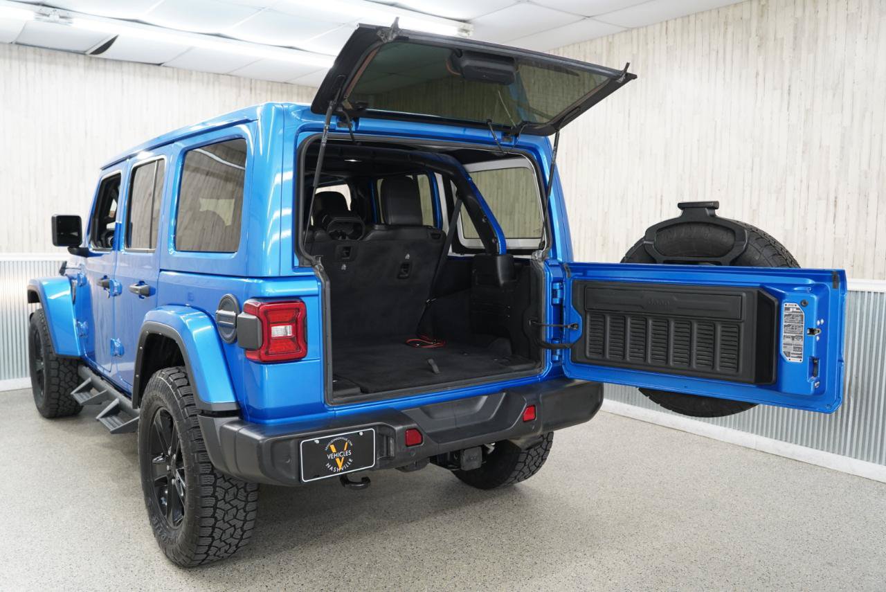 Used 2021 Jeep Wrangler Unlimited Sahara AWD/4WD image 38