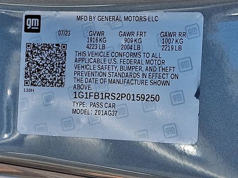 Used 2023 Chevrolet Camaro LT w/ RS Package RWD image 26