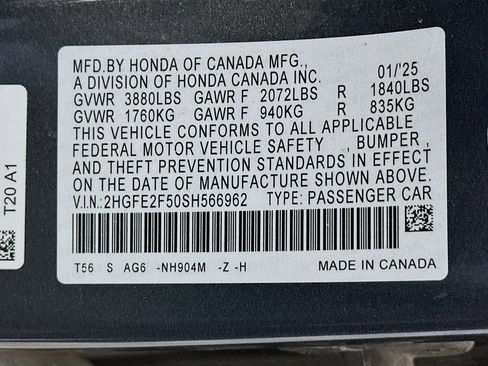 Used 2025 Honda Civic Sport image 12