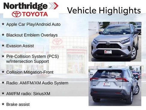 Used 2025 Toyota RAV4 LE AWD/4WD image 2