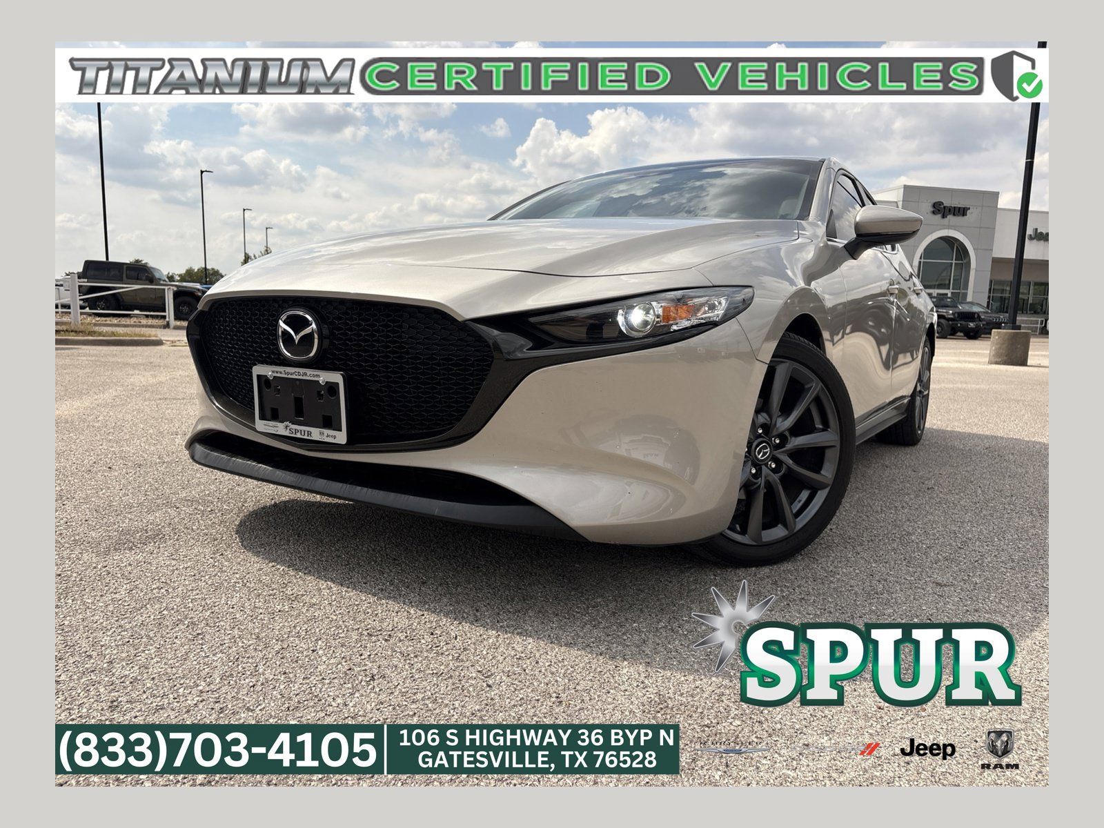 Used 2024 MAZDA MAZDA3 s FWD 360° Tour