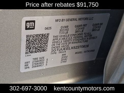 New 2025 GMC Sierra 1500 AT4 w/ AT4 Premium Package image 26