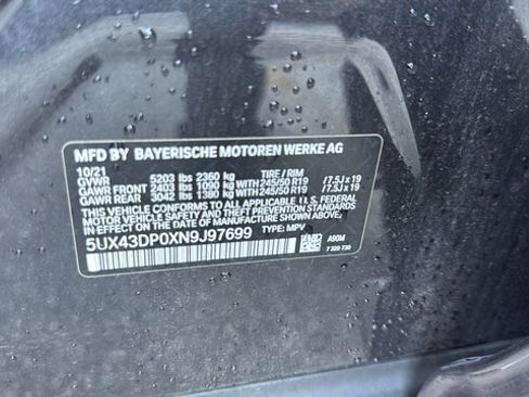 Used 2022 BMW X3 sDrive30i w/ Convenience Package RWD image 35