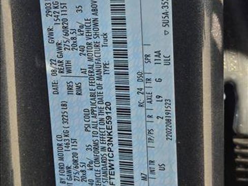 Certified 2022 Ford F150 XLT w/ Equipment Group 302A High image 23