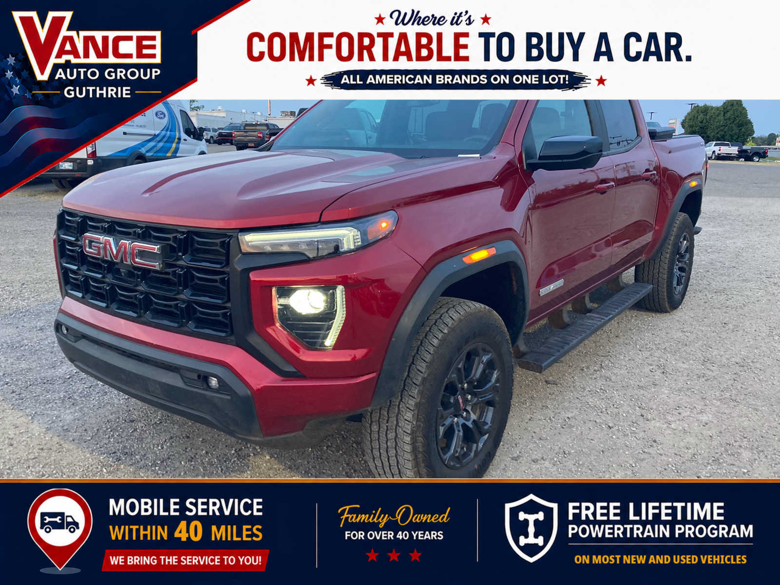 Used 2024 GMC Canyon Elevation w/ Elevation Premium Package AWD/4WD image 1