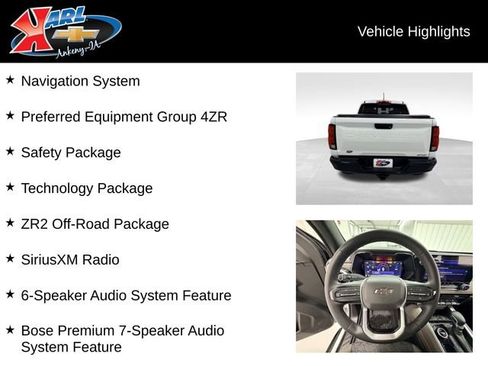 Certified 2024 Chevrolet Colorado ZR2 w/ Technology Package image 2