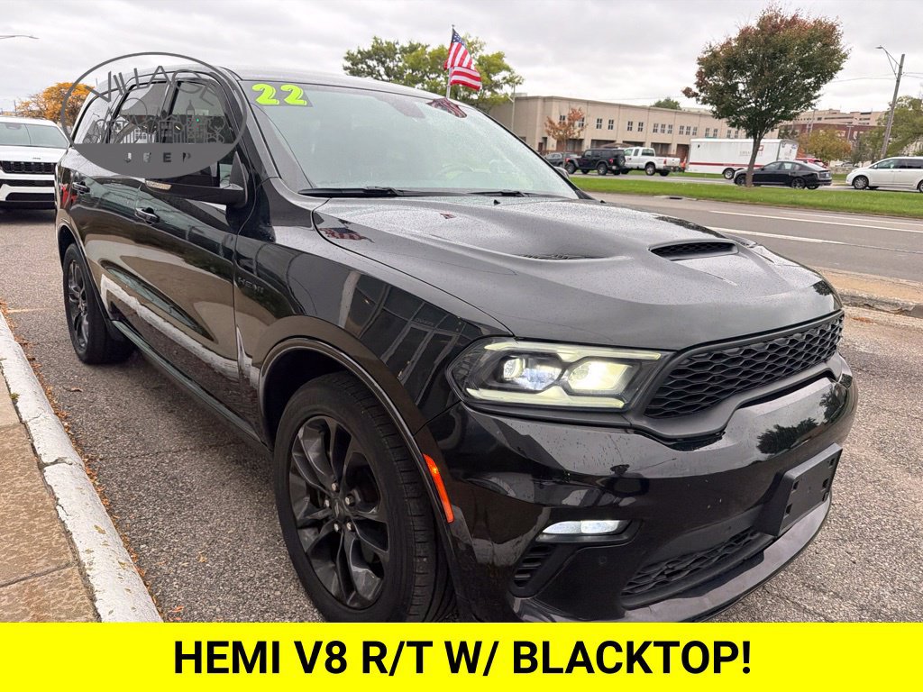 Used 2022 Dodge Durango R/T w/ Blacktop Package AWD/4WD image 2