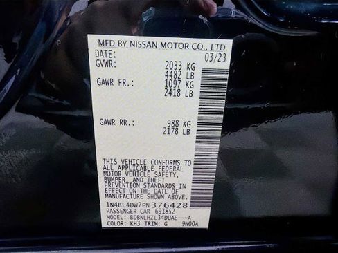 Certified 2023 Nissan Altima 2.5 SV w/ SV Premium Package AWD/4WD image 27