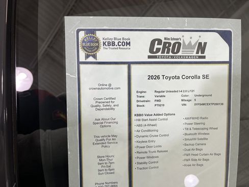 Used 2026 Toyota Corolla SE image 40