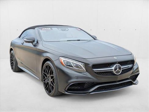 Used 2017 Mercedes-Benz S 63 AMG 4MATIC Cabriolet w/ Driver Assistance Package image 3