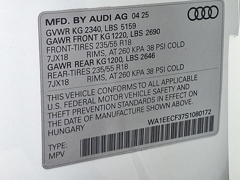 Used 2025 Audi Q3 2.0T Premium Plus w/ Premium Plus Package image 27
