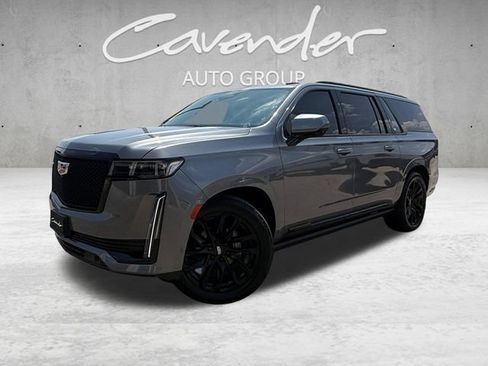Used 2021 Cadillac Escalade ESV Sport Platinum w/ LPO, ONYX Package RWD image 1