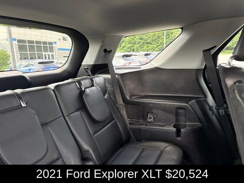 Used 2021 Ford Explorer XLT w/ Equipment Group 202A RWD image 23
