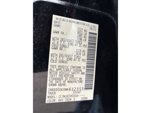 Used 2022 Nissan Frontier SV image 16