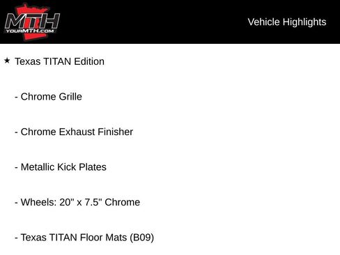 Used 2018 Nissan Titan SL w/ Texas Titan Edition AWD/4WD image 5
