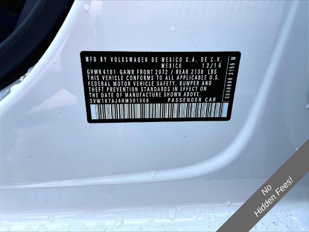 Used 2017 Volkswagen Jetta S FWD image 20