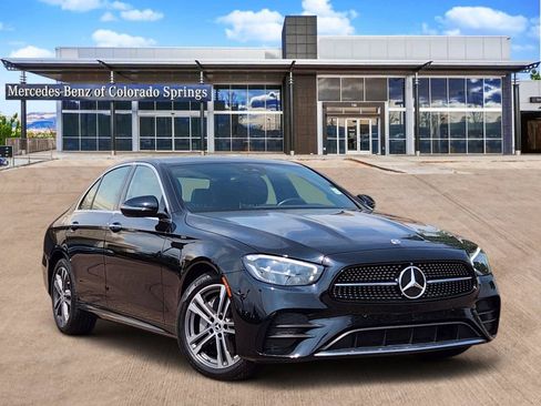 Used 2023 Mercedes-Benz E 350 4MATIC Sedan image 1