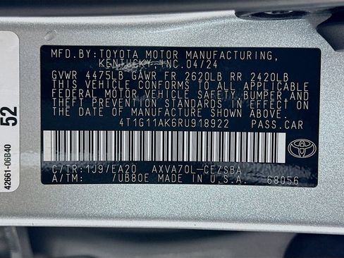 Certified 2024 Toyota Camry SE image 30