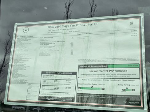 New 2026 Mercedes-Benz Sprinter 2500 image 39