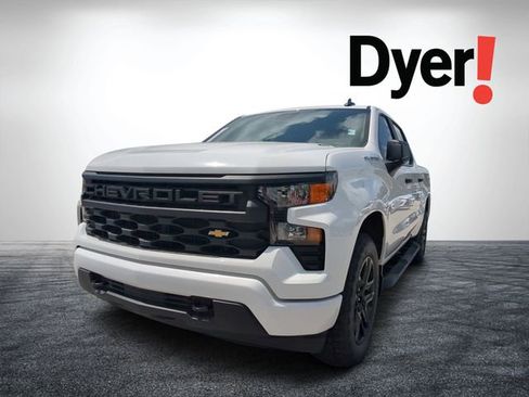 New 2025 Chevrolet Silverado 1500 Custom w/ Turbomax Blackout Package RWD image 7