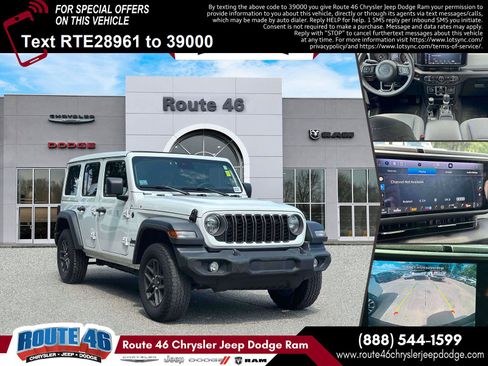 Used 2025 Jeep Wrangler Unlimited Sport AWD/4WD image 1