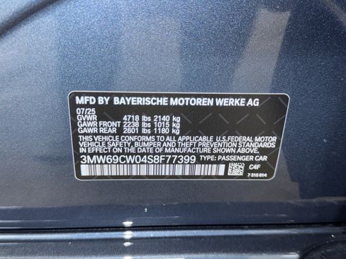 Used 2025 BMW 330i Sedan w/ Convenience Package RWD image 36