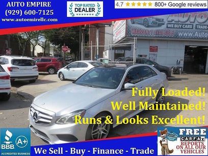 Used 2014 Mercedes-Benz E 550 4MATIC Sedan