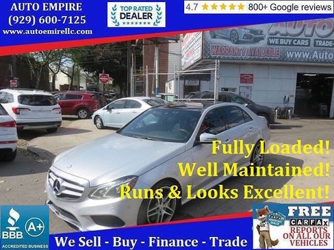 Used 2014 Mercedes-Benz E 550 4MATIC Sedan image 1