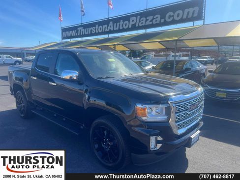 Used 2022 GMC Canyon Denali w/ Denali Black Edition Package image 1
