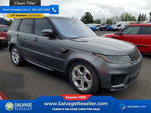 Used 2018 Land Rover Range Rover Sport HSE AWD/4WD image 5