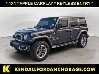 Used 2020 Jeep Wrangler Unlimited Sahara w/ Uconnect 4C Nav & Sound Group AWD/4WD video 1