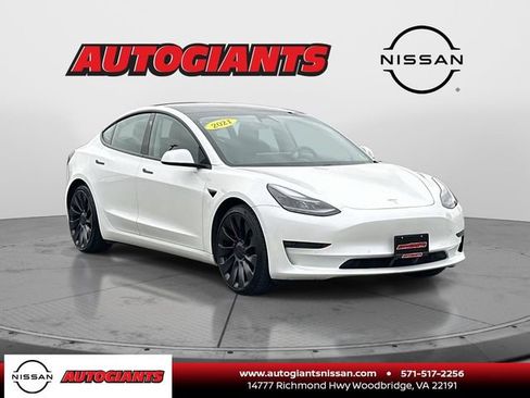 Used 2021 Tesla Model 3 Performance image 1