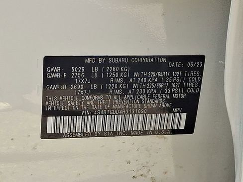 Used 2024 Subaru Outback Wilderness AWD/4WD image 31