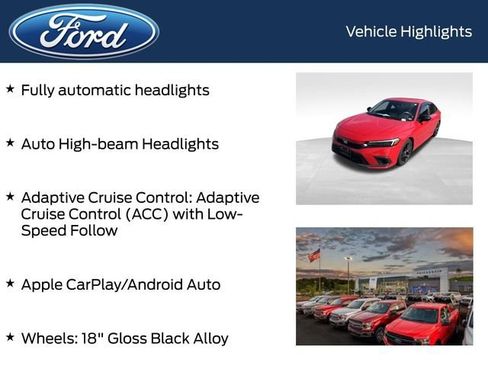 Used 2022 Honda Civic Sport image 9