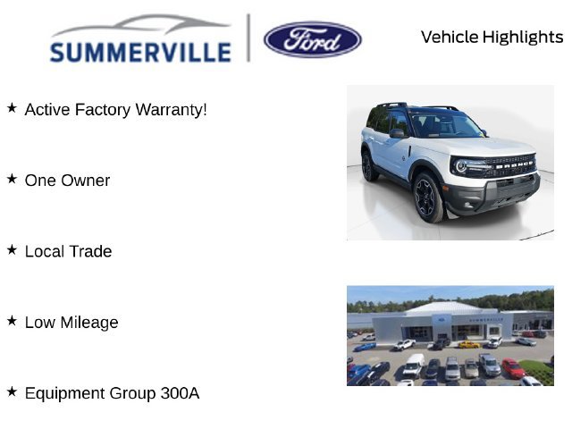 Certified 2025 Ford Bronco Sport Outer Banks AWD/4WD image 2